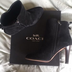 Coach black boots. Women’s size 7.5